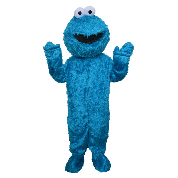 High quality COOKIE MONSTER mascot COOKIE MONSTER mascot costume Elmo mascot 