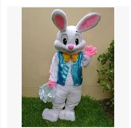 PROFESSIONAL EASTER BUNNY MASCOT COSTUME Bugs Rabbit Hare Adult Fancy Dress Cartoon Suit