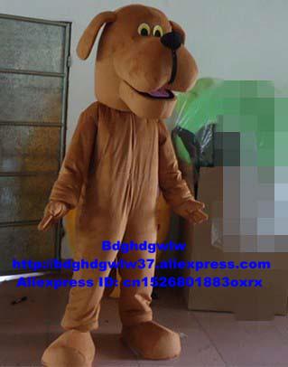 Brown Teddy Dog Dachshund Beagle Golden Retriever Labrador Mascot Costume Adult Character Hotel Pub Ambulatory Walking zx1851