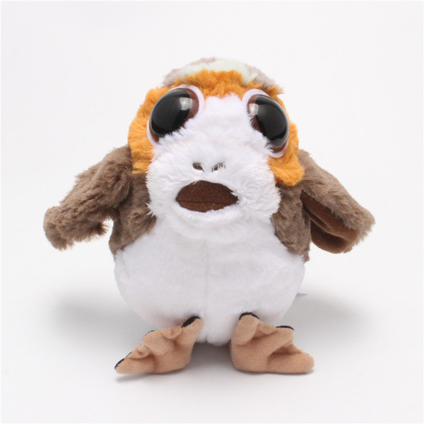 8 Toy Porg Bird Plush Toys Animal Dolls Kids Gifts Birthday Fans Collection Toys mascot