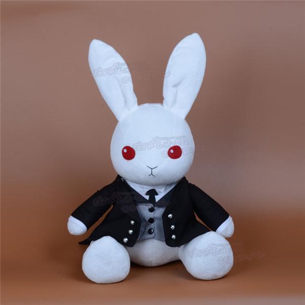 2017 Cos Anime Black Butler Sebastian Rabbit Soft Plush Toy Doll Cartoon Gift mascot