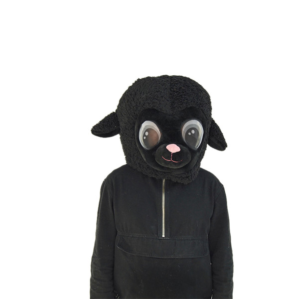 Black Sheep Head Masks Fashion Design Factory Directly Sale Masks Mascot Masks