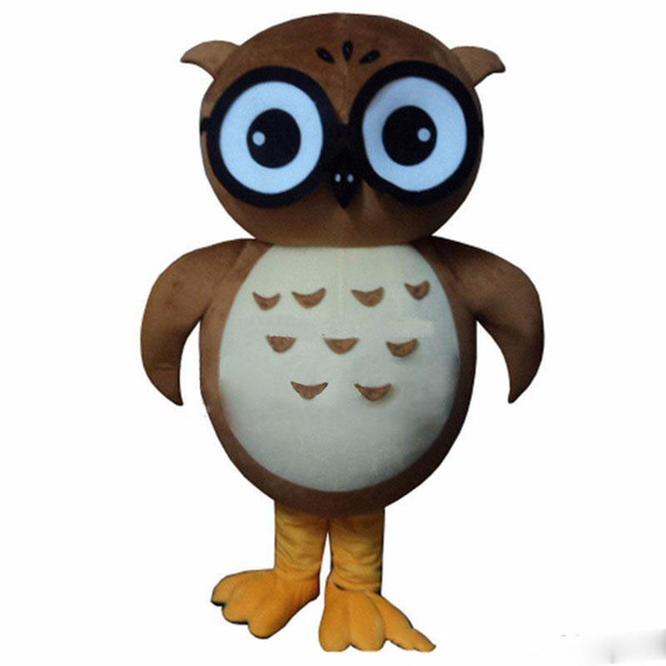 High quality hot Owl Mascot Costume Cartoon Fancy Dress Suit Mascot Costume Adult