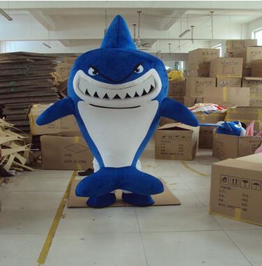 Ocean Shark Mascot Costume Party Mascot Animal Costume Halloween Fancy Dress Christmas for HalloweenEvent