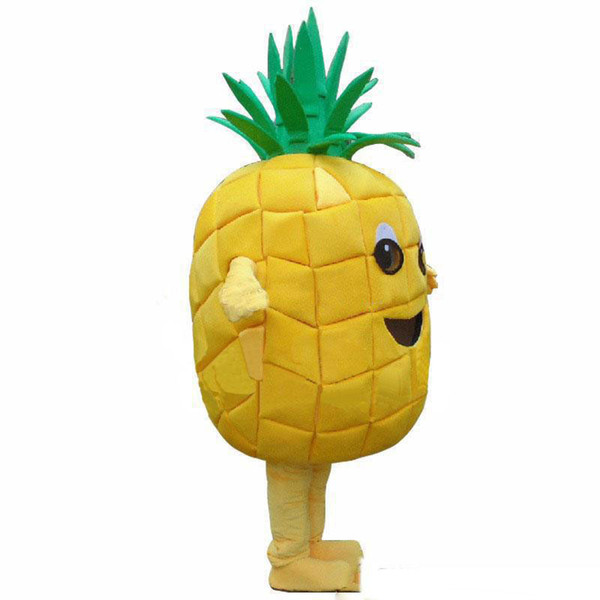 Factory direct sale new Pineapple Adult Mascot Costume Halloween Birthday Party Dress 