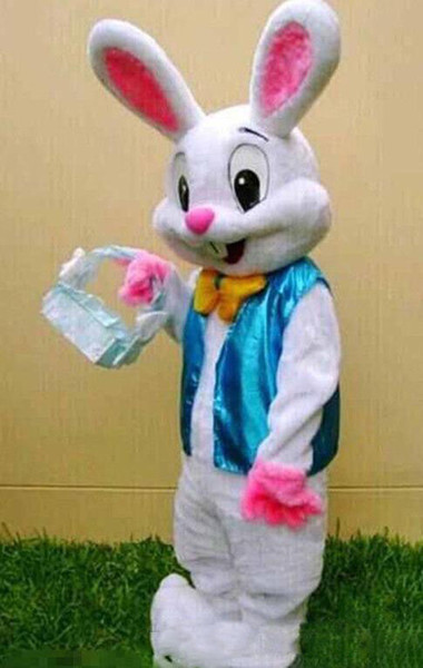 High quality hot Mascot Costume Adult Easter Bunny Mascot Costume Rabbit Cartoon Fancy