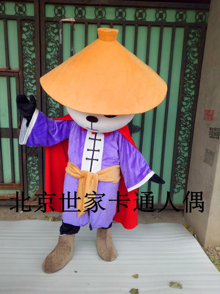 Beautiful Kung Fu Panda Mascot Costume Cartoon Character Mascotte Panda Animal Mascot Costume for Adult