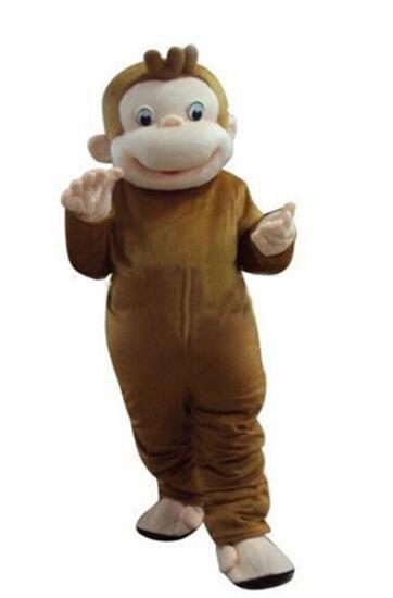 New Style Curious George Monkey Mascot Costumes