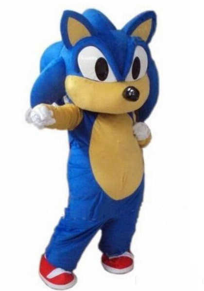 Factory direct sale Halloween costume party costumes Sonic the Hedgehog Mascot costume Sonic Mascot costume Free 