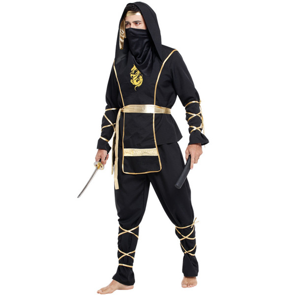 Shanghai Story Halloween Cosplay Men's Dragon Ninja Costume For man