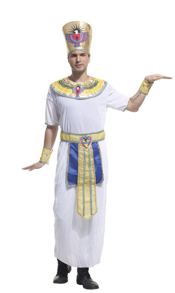 Shanghai Story Cosplay Egyptian elder king uniform for adult men women costume prince clothes costumes Halloween carnival party costume