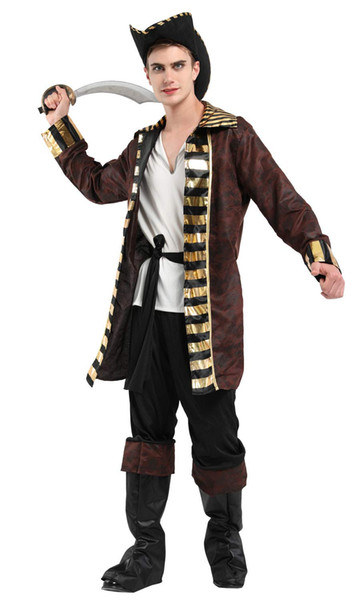 Shanghai Story Pirate Costumes Men's Halloween Carnival Party Cosplay Costumes