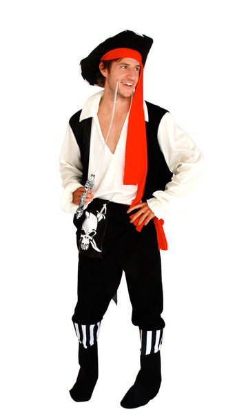 Shanghai Story New Hot Sale Men Caribbean pirate Costume Skeleton Pirate halloween Cosplay adult Cosplay Costume