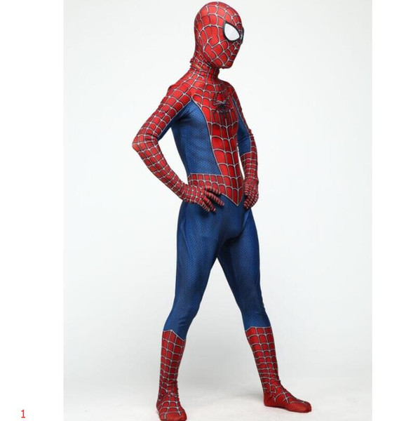 Halloween Costumes Spider-Man Cosplay for Adults Disfraces De Halloween Costume Classic Tony Remy Piece Leotard Characters Playing