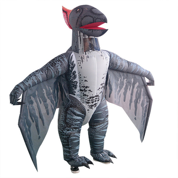 Hot Funny Inflatable Dinosaur Costumes Adult Halloween Cosplay Suit Blowup Suit Party Costume Christmas Performance Carnival costumes Suit