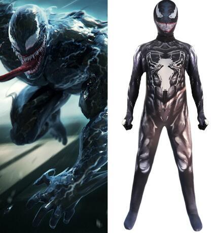 Halloween Venom Role-playing Suits Fancy Halloween Uniform Luxury Designer Mens Dresses Clothing Size S-XL Optional