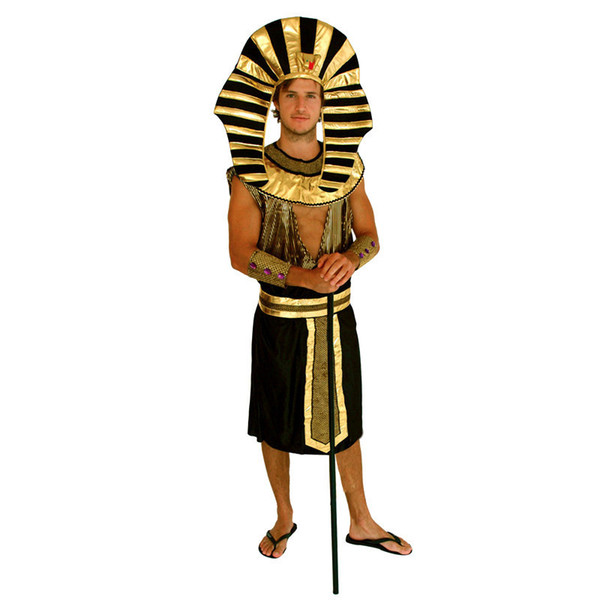 Shanghai Story Egypt Pharaoh Cosplay Halloween Costumes For Men, Masquerade Party Clothing Men Movie Costumes