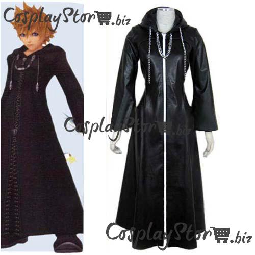 Wholesale-Kingdom Hearts Cosplay Roxas Cosplay Costume Roxas Cape Robe