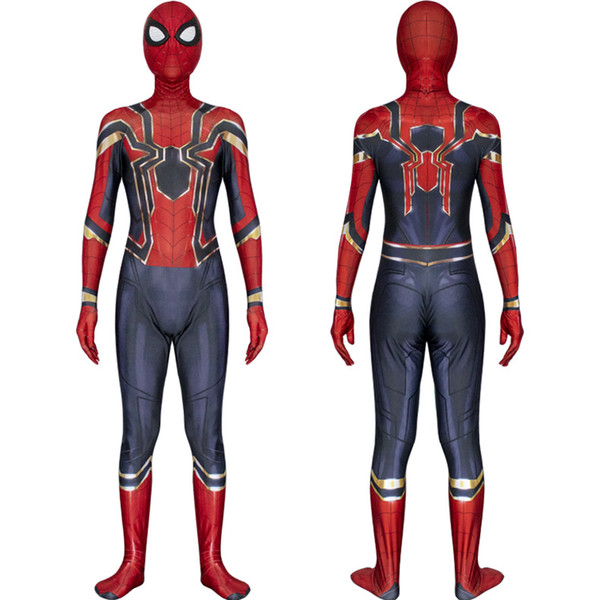 Halloween cosplay costume Spider-Man One Piece Free Shipping