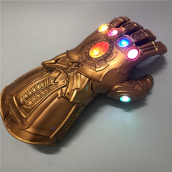 free shipping The Avengers 4 fourth High-end Children's Men Adult Infinite Gloves and Headgear Thanos mask cos coser player