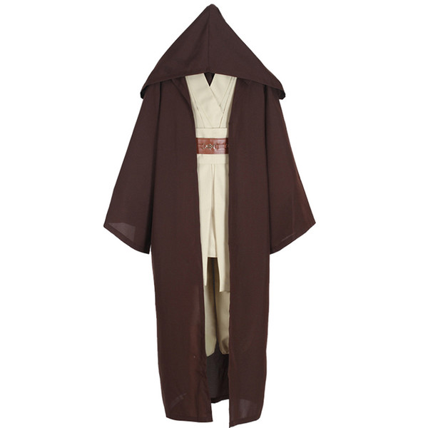 Halloween costumes Cosplay clothing costumes Jedi Knights Anakin Cape Cloak Cosplay Set stage shows clothes free shipping