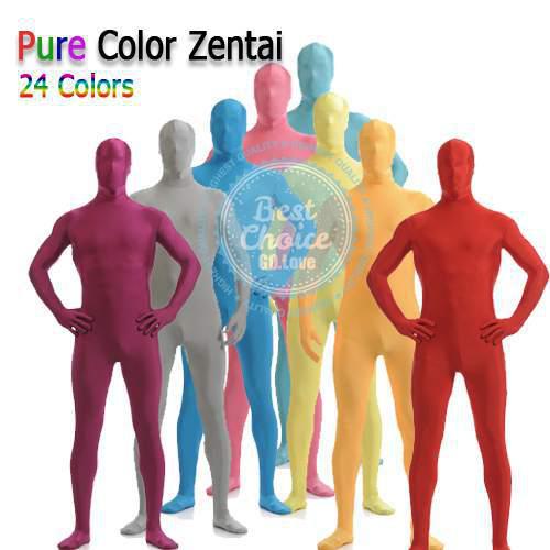 Wholesale-2015 New HE Practical Full Body Spandex Cosplay Clothes Skin Suit Catsuit Halloween Zentai Costumes S-XL 24 Colors Choice