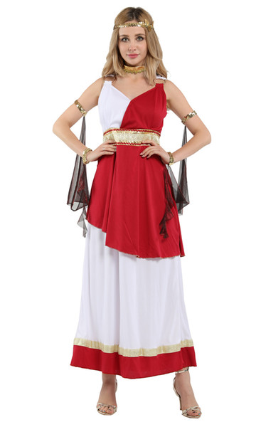 Shanghai Story Greek Fancy Dress Goddess Halloween Costume Women Fantasia Cosplay