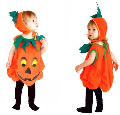 Cosplay costume children pumpkin Halloween costumes High-grade pumpkin suit dress Halloween Cosplay Costume Children's Pumpkin Costume