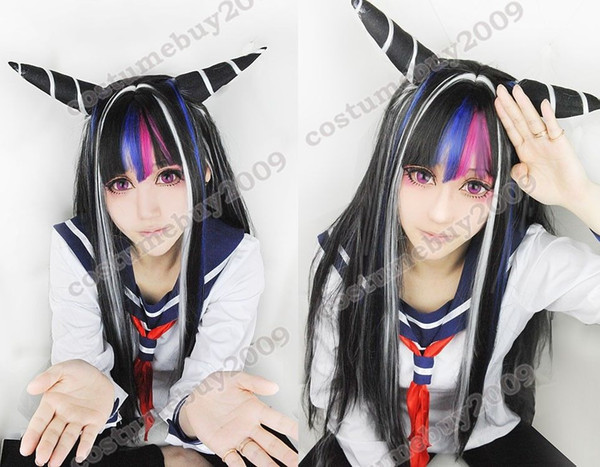 Super Dangan Ronpa 2 Ibuki Mioda Cosplay wig cosplay