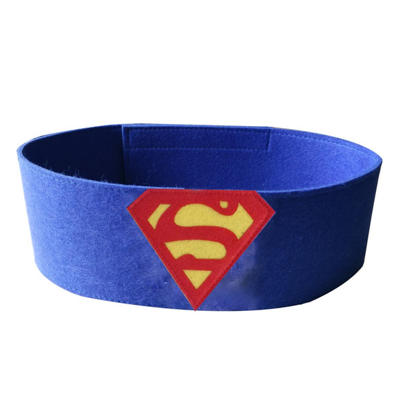 25 styles Kids Superhero Waistband Child Party Favor Kids Cosplay Waistband Halloween Birthday Favor Felt Waistbands for Kids or Adult