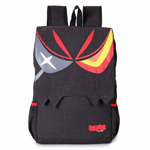 Malidaike Anime HOT Anime Kill La Kill Knapsack Matoi RyuukoStudents Canvas Bag School Bag Unisex Canvas Backpack