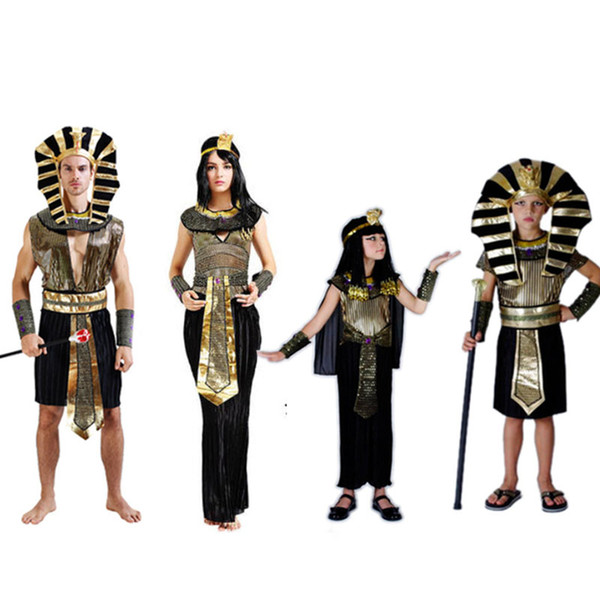 Kids Halloween Costume Egypt Prince Cosplay Uniforms Carnaval