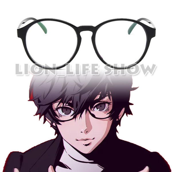 Masks Eyewear Persona 5 Joker Kurusu Akatsuki Black Round Glasses Cosplay Accessory accessories