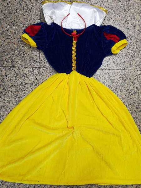 New fairy princess dress snow white dress Halloween Christmas dress role-playing holiday performance clothing