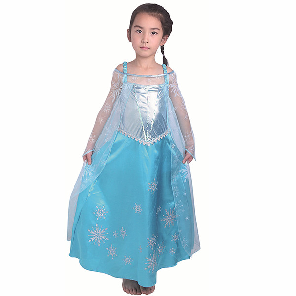 wholesale Carnival Girl Dance Princess Summer Dress Children Show Full Dress Skirt Baby Performance Serve Halloween Stage cosplay Costumes