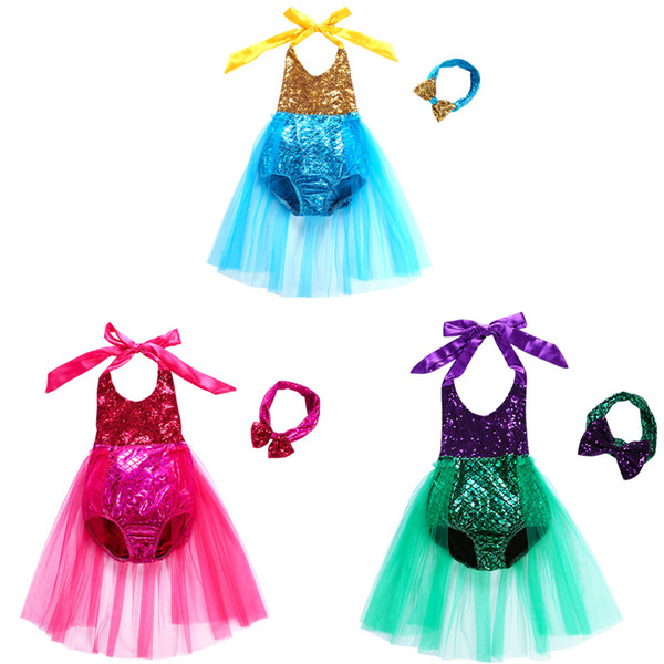 NEW Girls Mermaid Tails Ariel Princess Costumes for Swimming Halloween Costumes for Kids Swimwear Set Cosplay Size S M L XL XXL