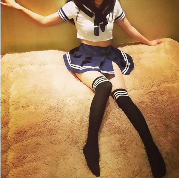 New Lifestyle Lingerie Pure Maiden Student Uniforms Temptation Stockings Cotton Sexy Long Socks High Pistons Japanese Students