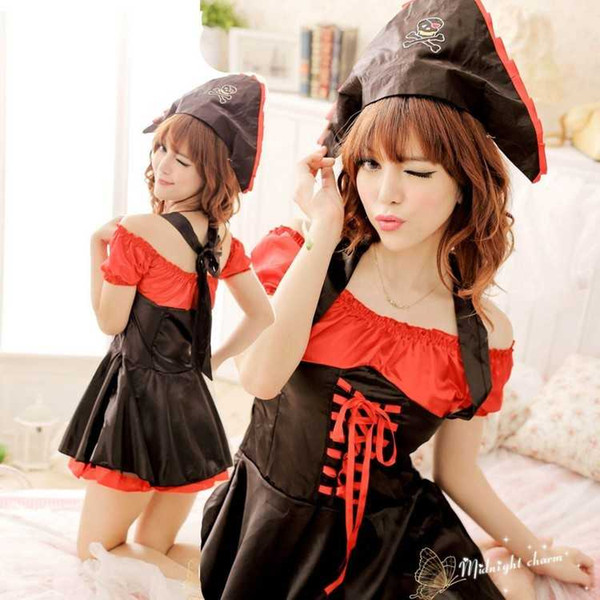 New sexy lingerie cosplay Halloween pirate Pirate costumes ghost costumes uniforms Costumes nightclub clothing game