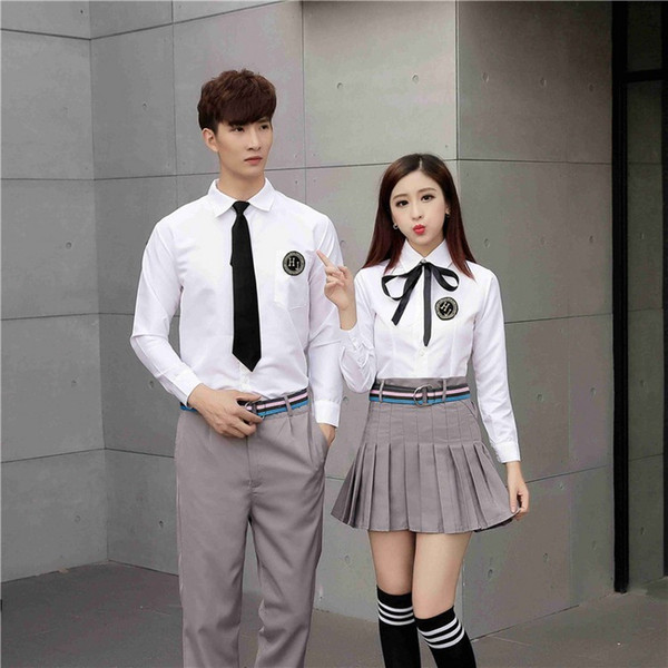 Free Shipping New sexy lingerie cosplay British school uniform set small age with the same girl sailor suit college style uniform JK student