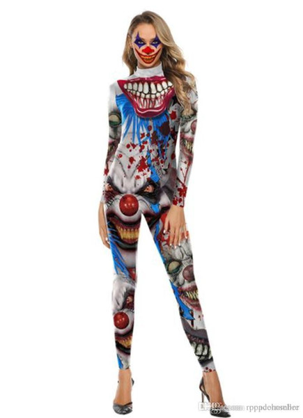 Halloween Sexy Costumes Suits Character One Piece 3d Printed Night Parade Costume Theme Party Women Halloween Apparel