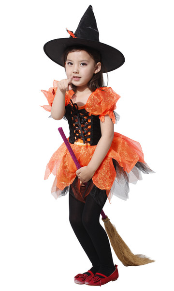 Shanghai Story Kids lovely ballerina witch girl costume Costumes for Girls