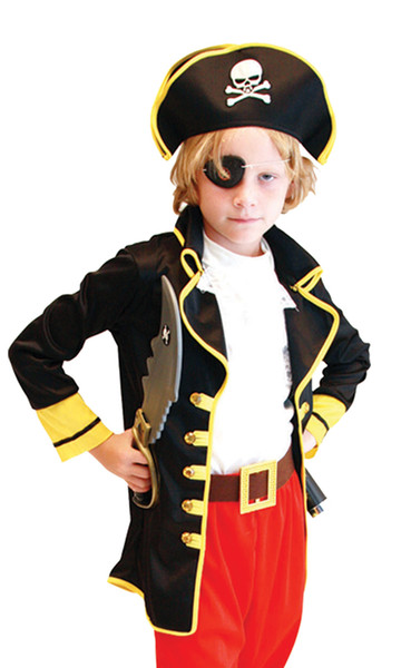 Shanghai Story Fantasia cosplay Pirate Captain Halloween Christmas party costume suits stage performance suits carnival costume