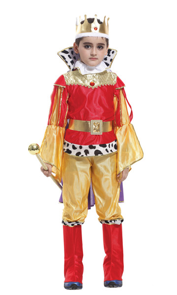 Shanghai Story Boy's Halloween Costume Cosplay King Outfit Themed Birthdays Party For kids