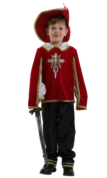 Shanghai Story Halloween Crusades Costume for Boys Warrior knight Cosplay Kids Children Carnival Masquerade party dress