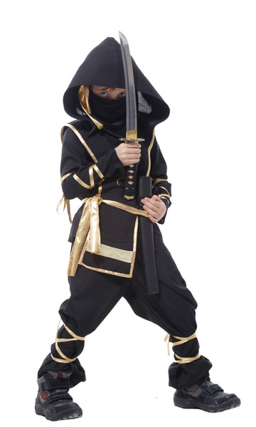 Shanghai Story Kids Halloween Cosplay Costumes Boy Costumes Camouflage Ninja Dressed Up Children Naruto Cosplay