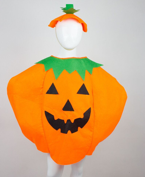 Kids Pumpkin clothes Cosplay clothing Halloween pumpkin sett Performance Party clothes for Children's day GN C013