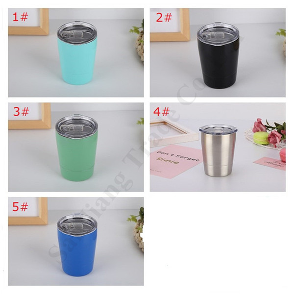 Kids 12OZ/9OZ Vacuum Mugs 304 Stainless Steel Milk Vacuum Cup with Straw Beer Icebergs Vacuum Insulated Double Wall Stainless Cups A122604