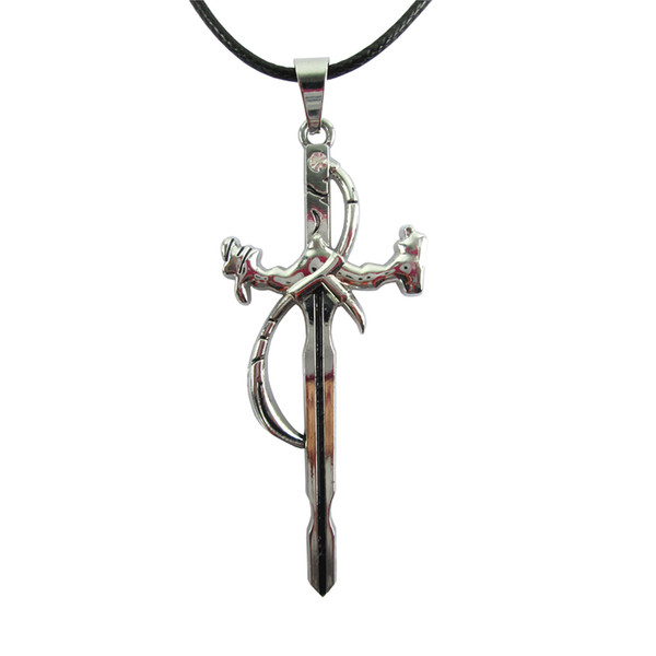 K RETURN OF KINGS Isana Yashiro Yatogami Kuroh Pendant Zinc Alloy Cross Necklace