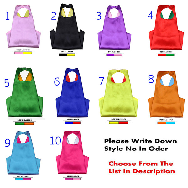 Superhero Cape For Kids DIY Printed Double Sides With 70*70cm Cape Graffiti for Fun Prefect for Halloween learning Children Birthday party