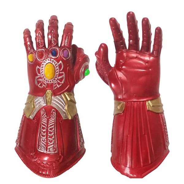 Marvel Avengers Hero Cosplay Theme Costume Designer Glowing Gloves Halloween and Funny Dress Party Cosplay Props